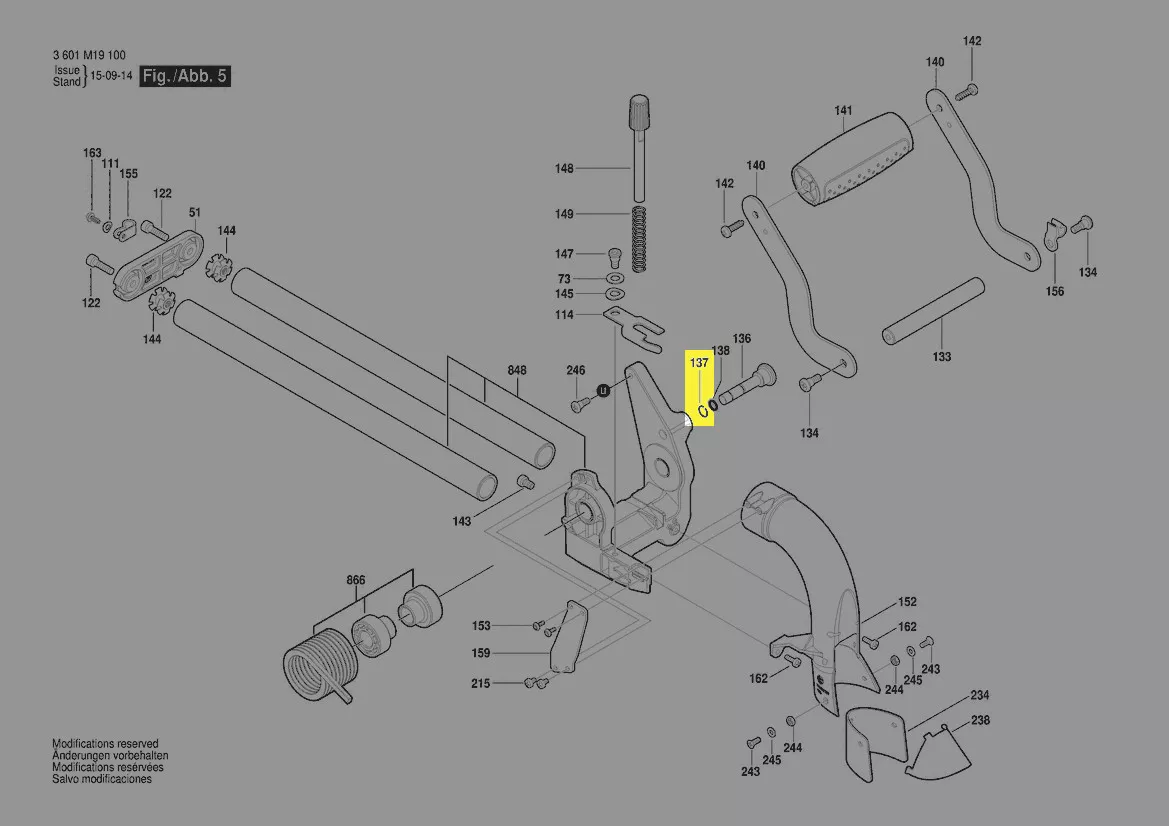 Clip réf. 1 609 B03 757 Bosch